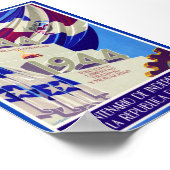 Dominicaanse Republiek Eeuwoude Oud Poster (Hoek)