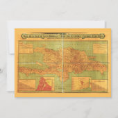 Dominicaanse Republiek en Haïtiaanse kaart (1906) (Voorkant)