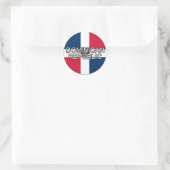 Dominicaanse Republiek Euro Sticker (Tas)