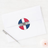 Dominicaanse Republiek Euro Sticker (Envelop)