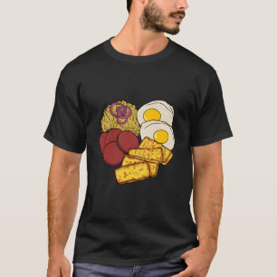 Dominicaanse Republiek Favoriete Eten G㺠Salami Q T-shirt