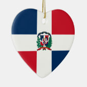 Dominicaanse Republiek Flag Heart Ornament (Rechts)