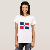 Dominicaanse Republiek FLAG International T-shirt (Voorkant volledig)