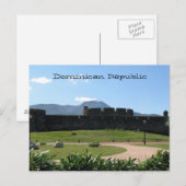 Dominicaanse Republiek fort Briefkaart (Voorkant / Achterkant)