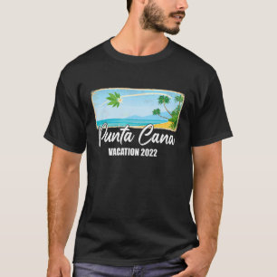 Dominicaanse Republiek Friends Punta Cana Vacation T-shirt