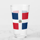 Dominicaanse Republiek Glas (Achterkant)