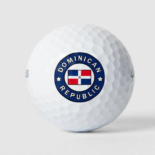 Dominicaanse Republiek Golfballen (Voorkant)
