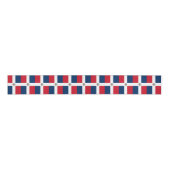 Dominicaanse Republiek Grosgrain Lint (Voorkant)