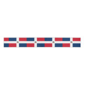 Dominicaanse Republiek Grosgrain Lint (Voorkant)