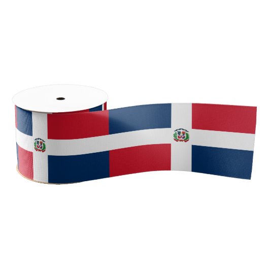 Dominicaanse Republiek Grosgrain Lint (Spoel)