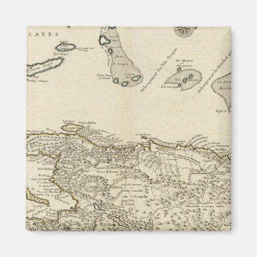 Dominicaanse Republiek, Haïti, West-Indië Magneet (Voorkant)