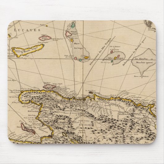 Dominicaanse Republiek, Haïti, West-Indië Muismat (Voorkant)