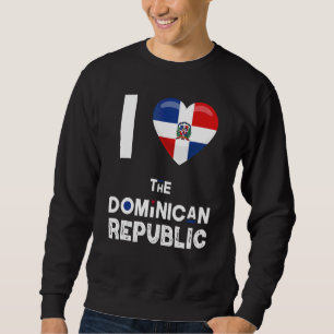 Dominicaanse Republiek hart ik van de Dominicaanse Trui