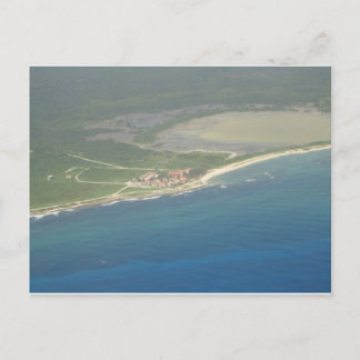 Dominicaanse Republiek Hispanola Aerial Uitzicht Briefkaart