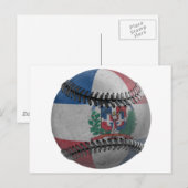 Dominicaanse Republiek Honkbal Briefkaart (Voorkant / Achterkant)