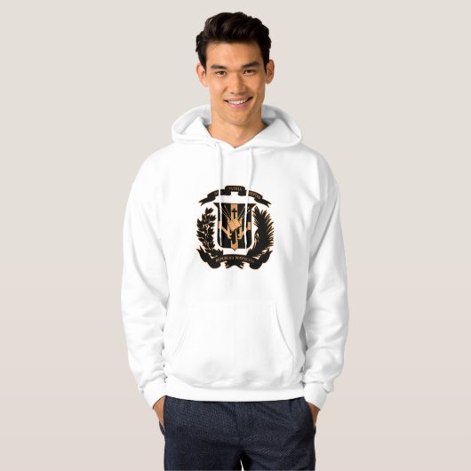 Dominicaanse Republiek Hoodie (Voorkant volledig)