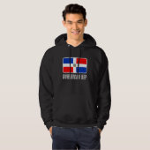 Dominicaanse Republiek Hoodie (Voorkant volledig)