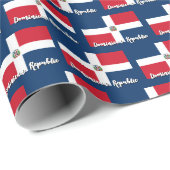 Dominicaanse Republiek inpakpapier, Dominicaanse v Cadeaupapier (Rol Hoek)