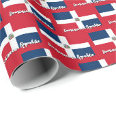 Dominicaanse Republiek inpakpapier, Dominicaanse v Cadeaupapier (Rol Hoek)