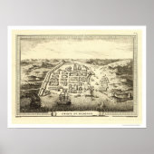 Dominicaanse Republiek Kaart van C.F. Fritzsch 175 Poster (Voorkant)