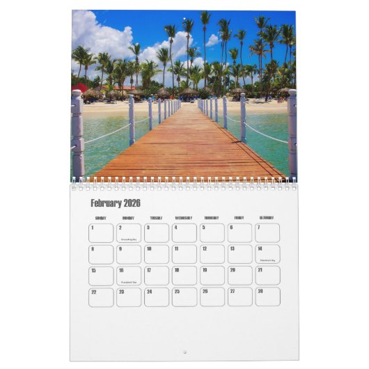 Dominicaanse Republiek Kalender (Feb 2026)