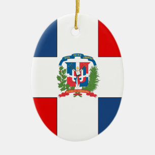 Dominicaanse Republiek Keramisch Ornament