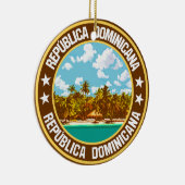 Dominicaanse Republiek Keramisch Ornament (Rechts)