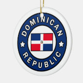 Dominicaanse Republiek Keramisch Ornament (Links)