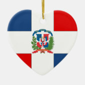 Dominicaanse Republiek Keramisch Ornament (Voorkant)