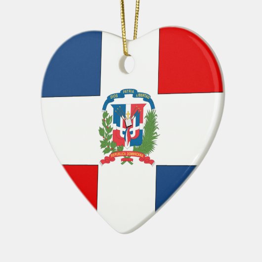 Dominicaanse Republiek Keramisch Ornament (Links)