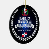 Dominicaanse Republiek Keramisch Ornament (Rechts)