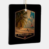 Dominicaanse Republiek Keramisch Ornament (Rechts)