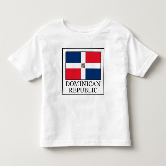 Dominicaanse Republiek Kinder Shirts (Voorkant)