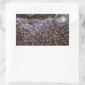 Dominicaanse Republiek Koffieboon Rechthoekige Sticker (Tas)