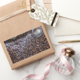 Dominicaanse Republiek Koffieboon Rechthoekige Sticker