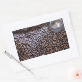 Dominicaanse Republiek Koffieboon Rechthoekige Sticker (Envelop)