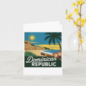 Dominicaanse Republiek  koloniale architectuur F Kaart (Gele Bloem)