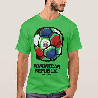 Dominicaanse Republiek Land Vlag T-shirt