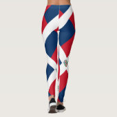 Dominicaanse Republiek Leggings (Achterkant)