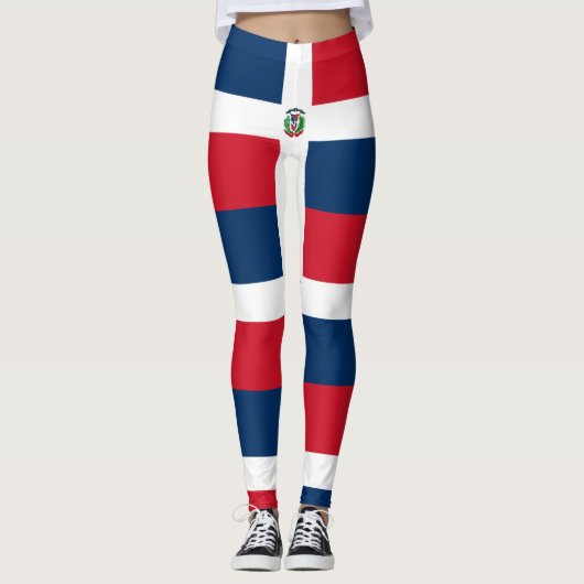Dominicaanse Republiek Leggings (Voorkant)