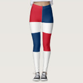 Dominicaanse Republiek Leggings (Voorkant)