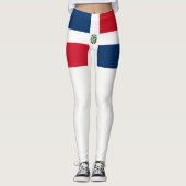 Dominicaanse Republiek Leggings (Voorkant)