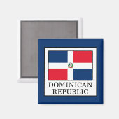 Dominicaanse Republiek Magneet (Voorkant / Achterkant)