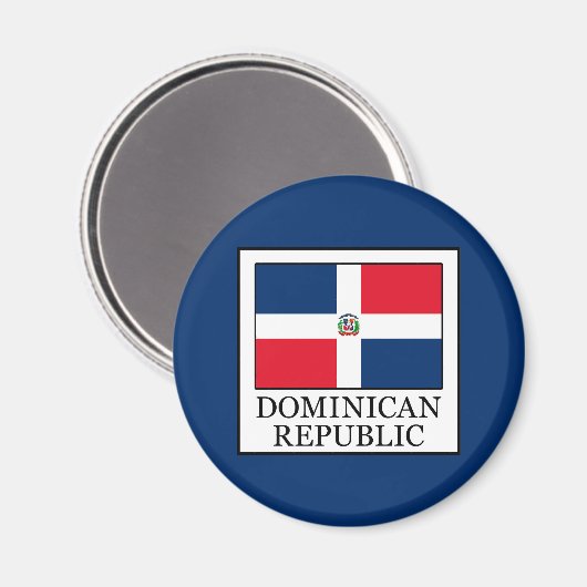 Dominicaanse Republiek Magneet (Voorkant / Achterkant)