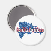 Dominicaanse Republiek Magneet (Voorkant / Achterkant)