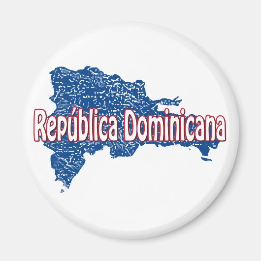 Dominicaanse Republiek Magneet (Voorkant)
