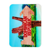 Dominicaanse Republiek Magneet (Verticaal)