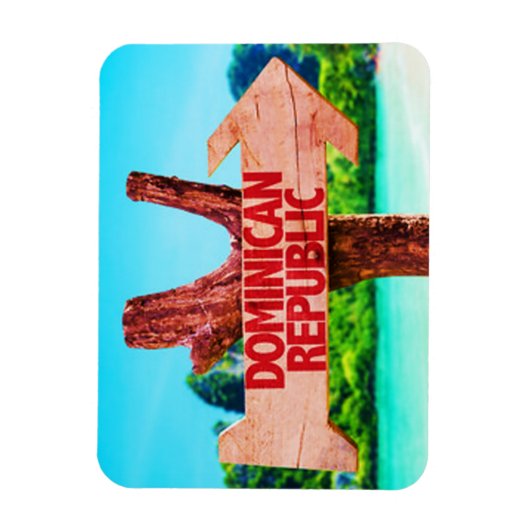 Dominicaanse Republiek Magneet (Verticaal)
