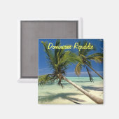 Dominicaanse Republiek magneet (Voorkant / Achterkant)
