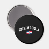 DOMINICAANSE REPUBLIEK MAGNEET (Voorkant / Achterkant)